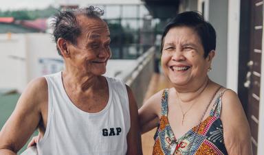 Couple âgé Thaïlande