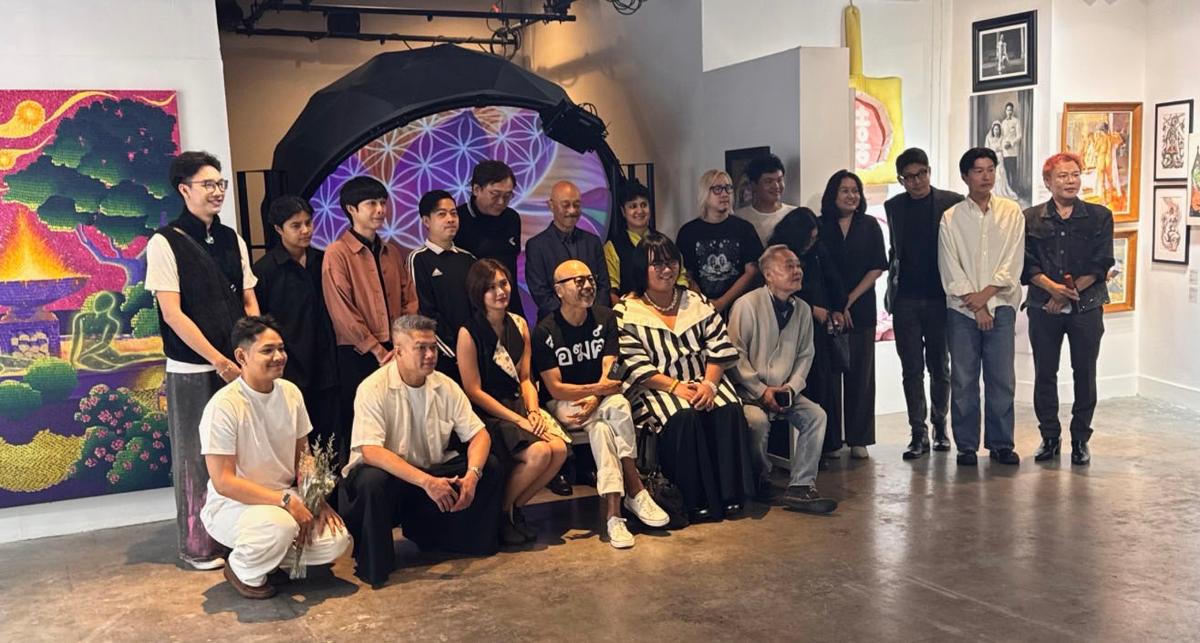 Artistes de l’expo queer de Bangkok