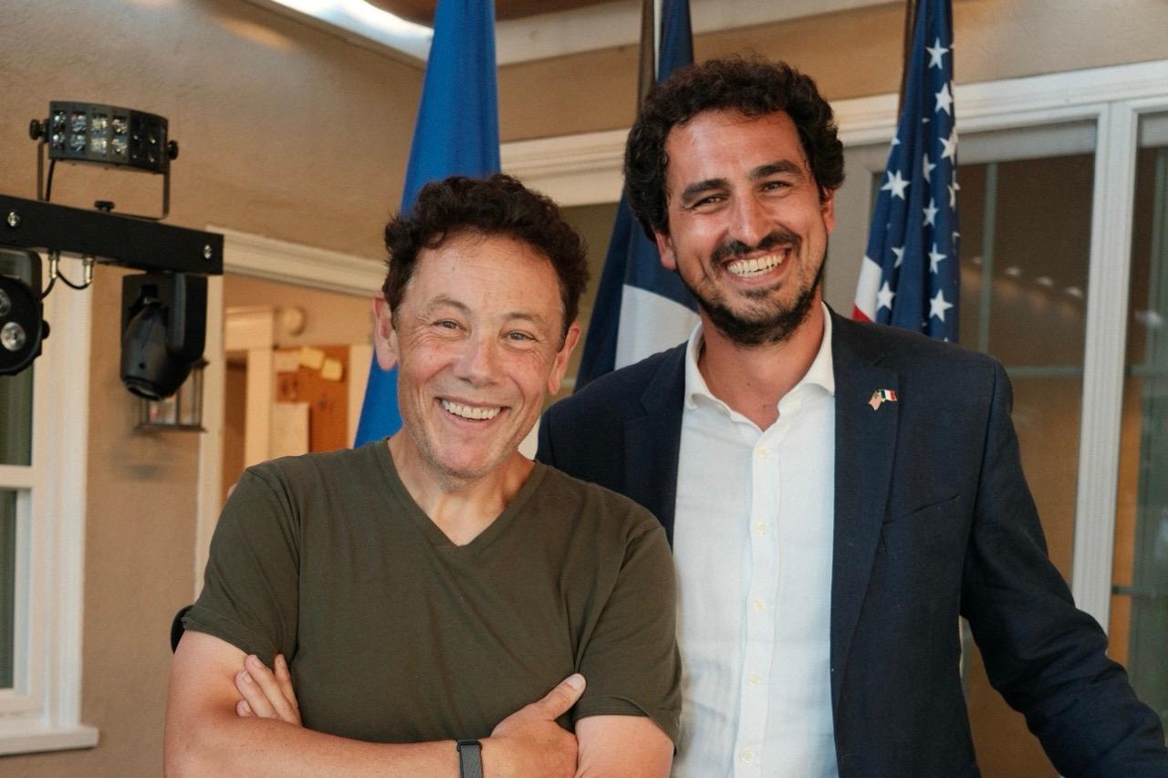 Joachim Garraud et Adrien Frier © Christophe Ortega, Consulat de France - LA