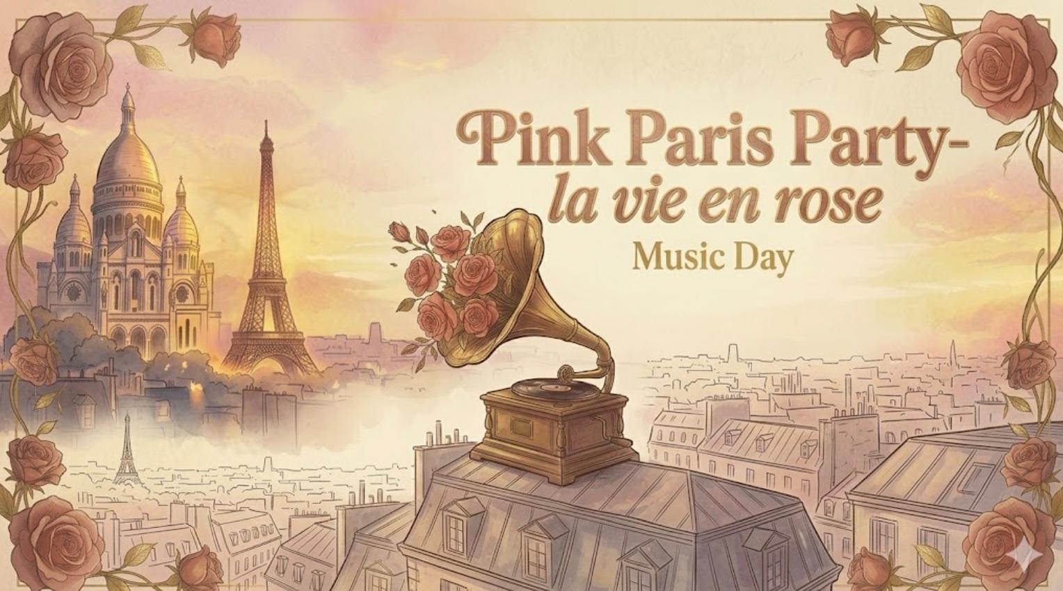 La Pink Paris Party de la fete de la musique à l'Alliance Française de San Francisco