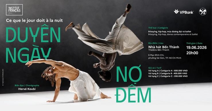 Spectacle : Ce que le jour doit à la nuit d’Hervé Koubi