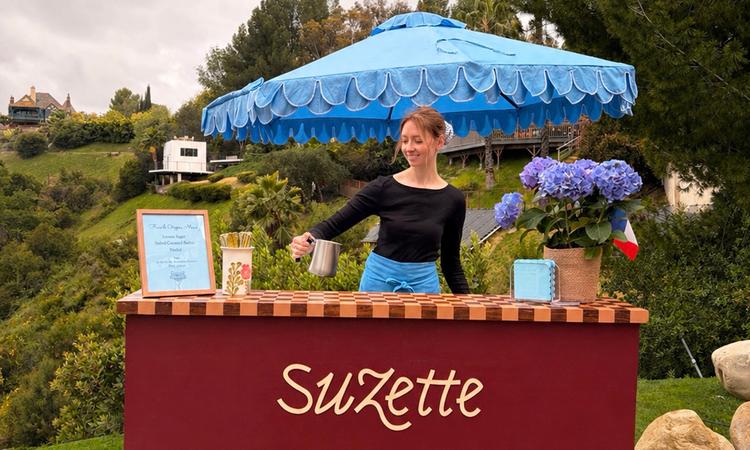 Victoria Dolmatova avec « Suzette » © DR