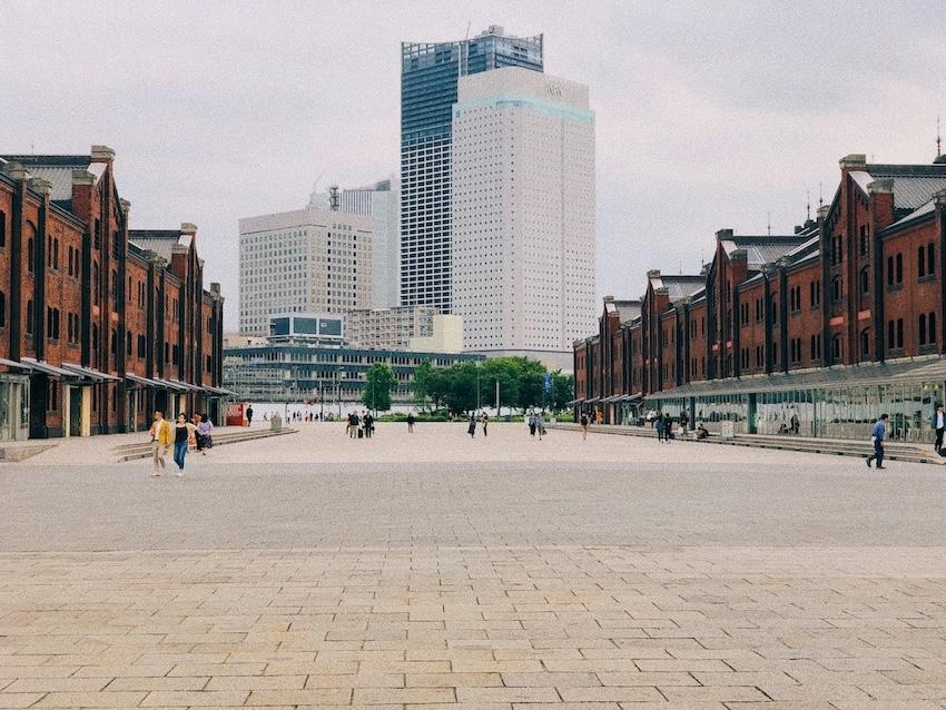 Yokohama red brick warehouse