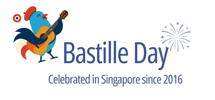 bastille day singapour soirée
