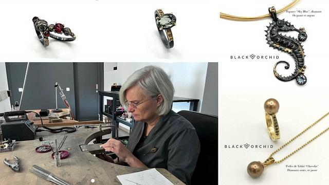 black Orchid bijoux