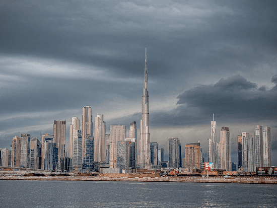 dubai pluie