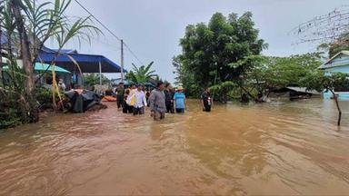 Inondations dans la la province de Banteay Meanchey en mars 2026