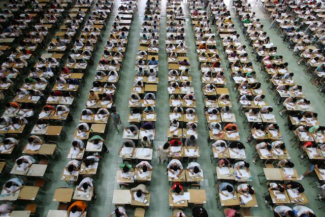 Le concours Gaokao en Chine