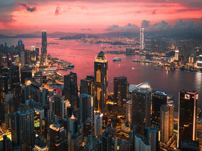 skyline de Hong Kong