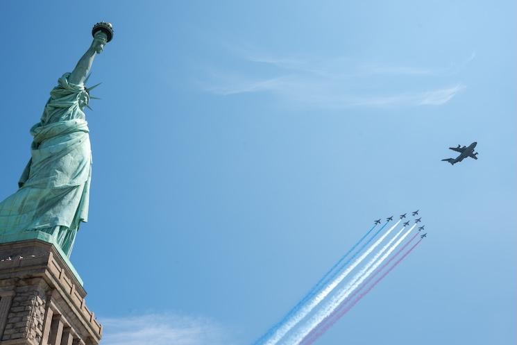 La patrouille de France à New York