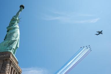 La patrouille de France à New York