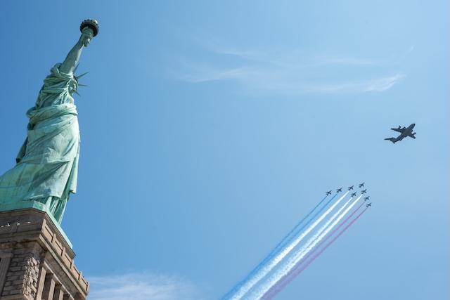La patrouille de France à New York