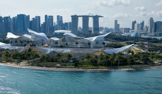 Artist impression of Therme Singapore