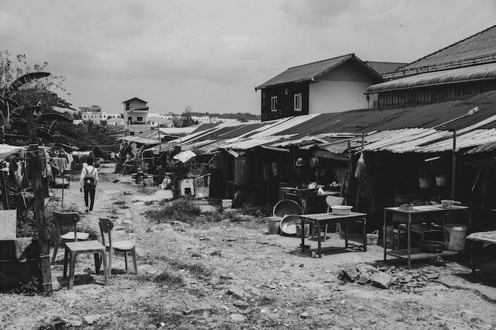 1 - Une ruelle de Klang Leu, derrière la RN4