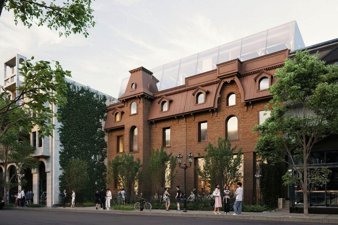 Façade du futur pavillon de l’ITHQ © Provencher_Roy