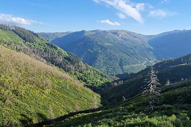 Serra da estrela, geopark au portugal