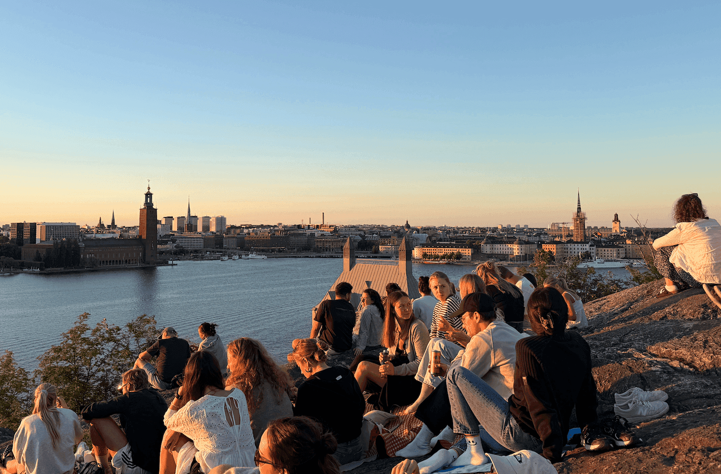Vue panoramique sur Stockholm