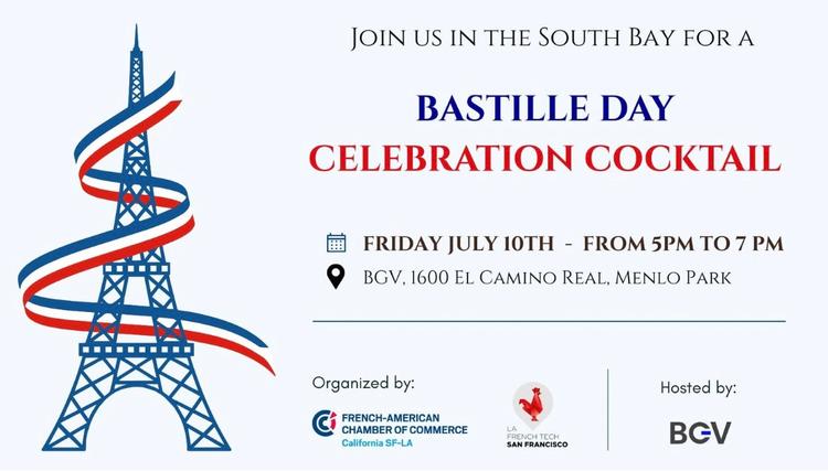 Cocktail de French American Chamber of Commerce California & French Tech San Francisco