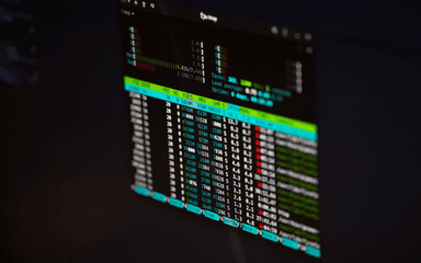 Photo de code source sur un écran d'ordinateur