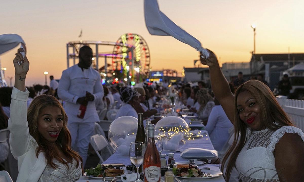 Le Dîner en Blanc, Los Angeles © DR