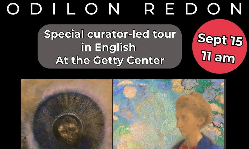 Exposition Odilon Redon au Getty Center © Alliance Française de Pasadena