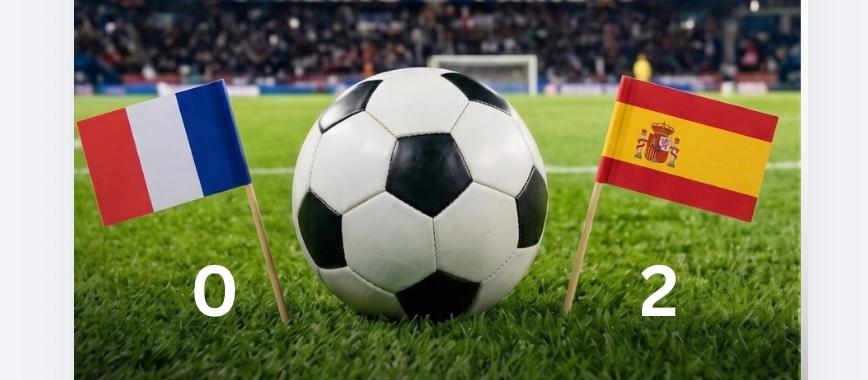 Le résultat Coupe du Monde France -Espagne