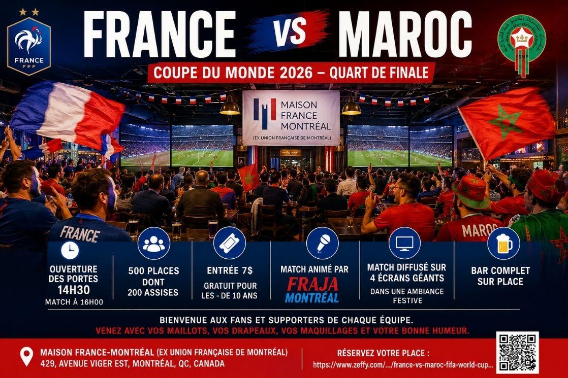 France Maroc à Montreal