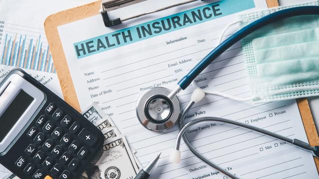 Une dossier d'assurance médicale ( Healthcare) aux Etats-Unis