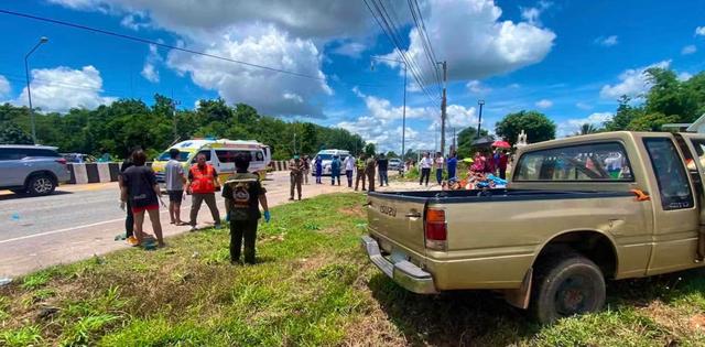 Pick up accident Thailande