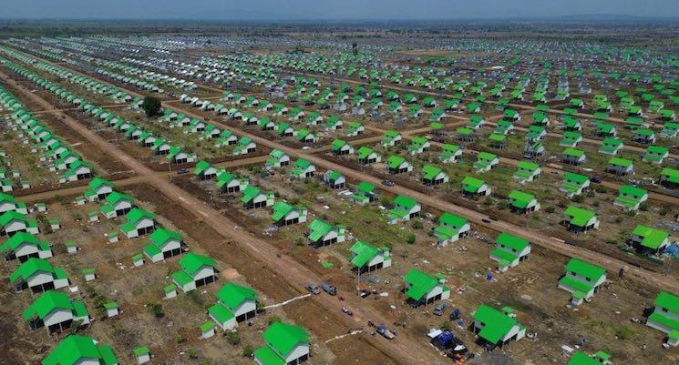 Six nouveaux villages créés pour les déplacés du Cambodge