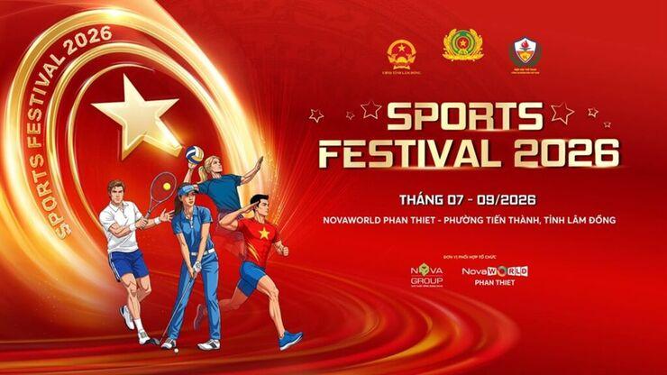 Le Sports Festival 2026 ouvre ses portes à Lâm Đồng
