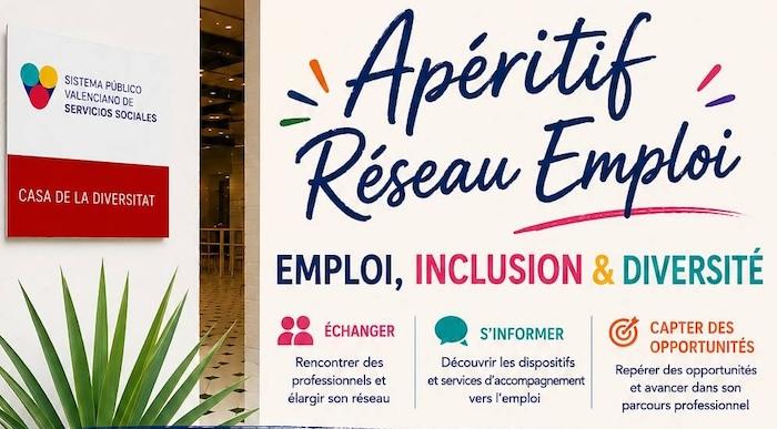 affiche réseau emploi valence