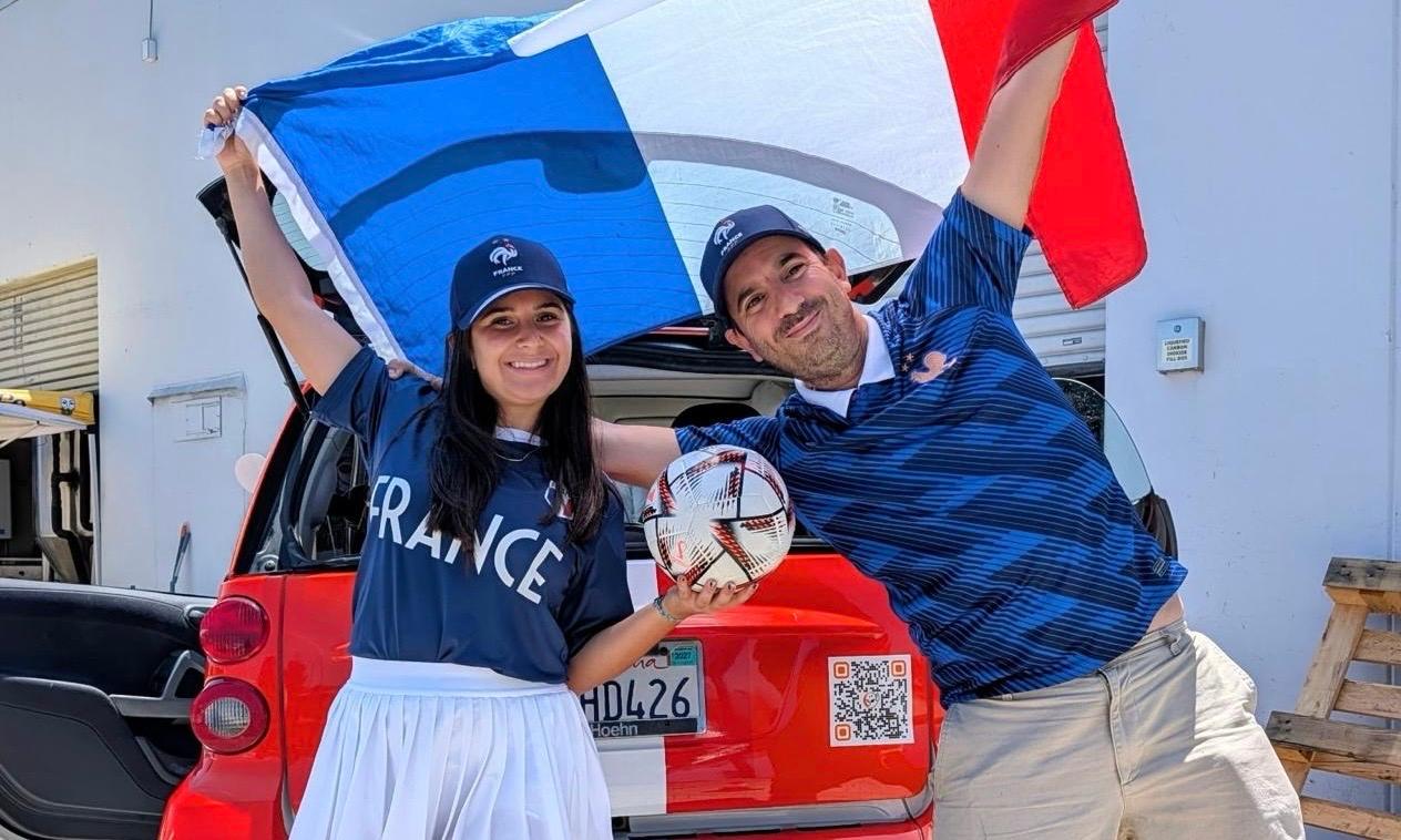 Concours de Panenka avec notre Smart « Scoopette »