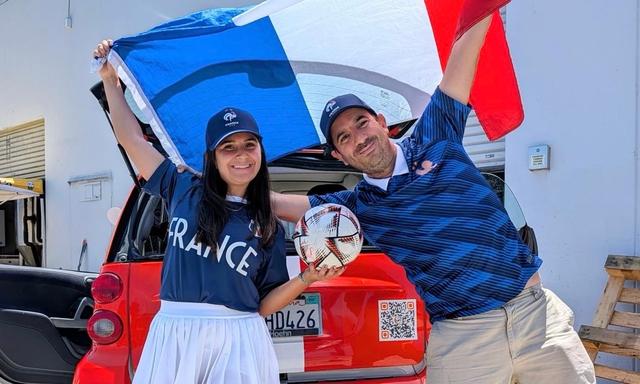 Concours de Panenka avec notre Smart « Scoopette »