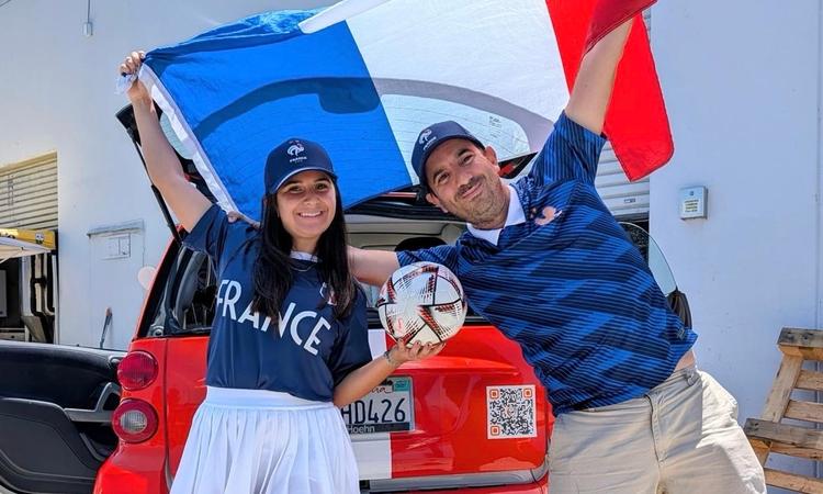 Concours de Panenka avec notre Smart « Scoopette »