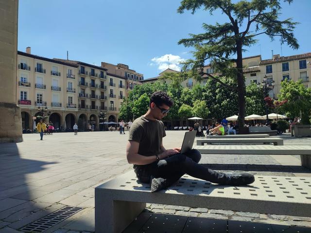 un digital nomad en espagne