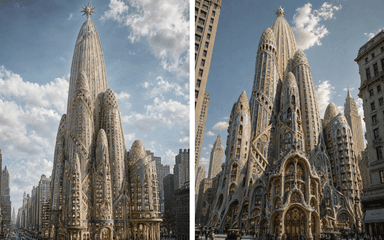 L'hôtel attraction imaginé par Antoni Gaudi à New York