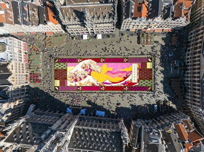 © Flower Carpet Facebook Grande-Place Bruxelles 2026