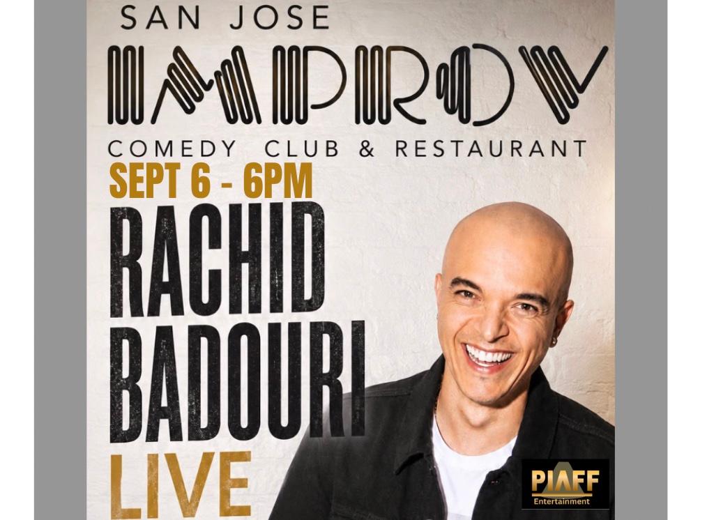 Affiche de Rachid Badouri - Spectacle San Jose - 6 Septembre 2026