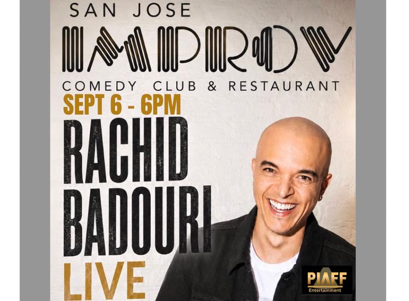 Affiche de Rachid Badouri - Spectacle San Jose - 6 Septembre 2026