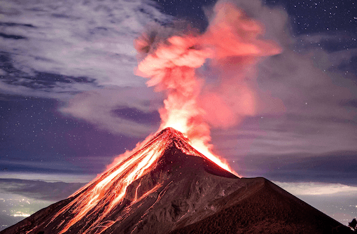L’alerte maximale déclenchée au Guatemala après l’éruption d’un volcan