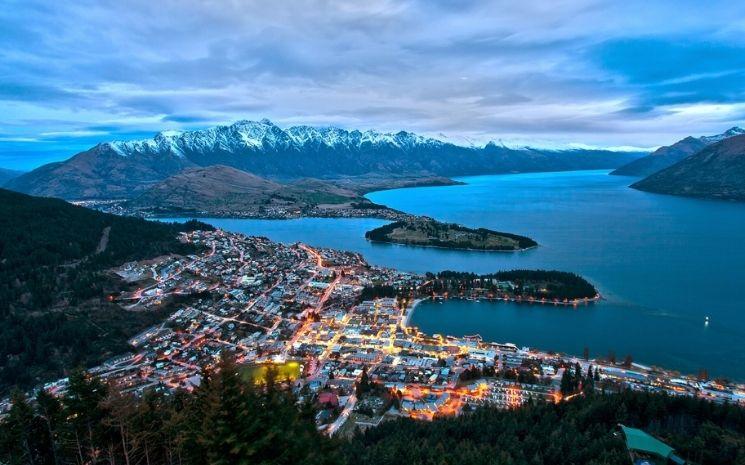 Queenstown en Nouvelle-Zélande