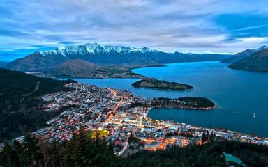 Queenstown en Nouvelle-Zélande