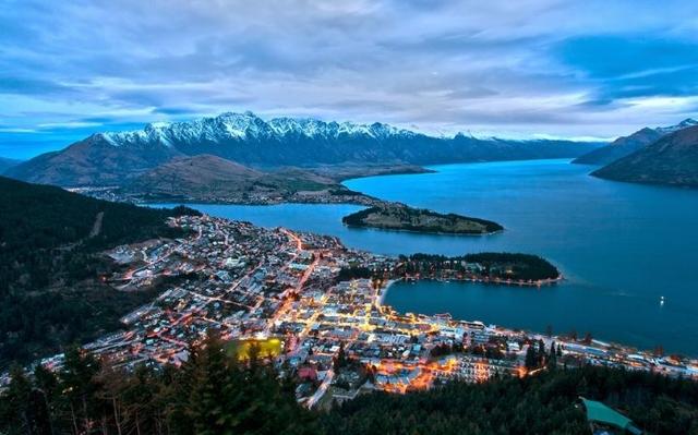 Queenstown en Nouvelle-Zélande
