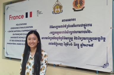 Du Marché Boeung Tumpun à un doctorat d’économie, le parcours de Chanthy Theng