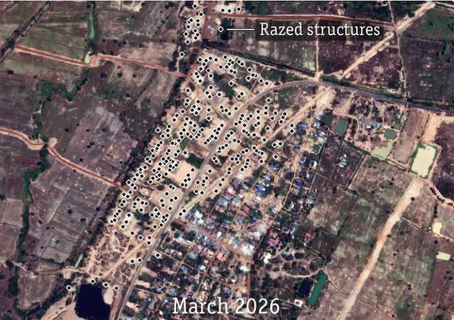 Frontière cambodgienne - 627 maisons détruites après le cessez-le-feu