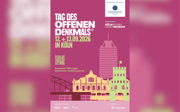 Plaquette informative des journées du patrimoine de Cologne
