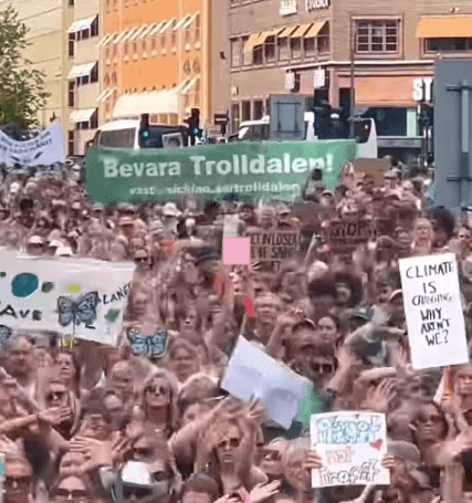 Marche pour le climat Stockholm