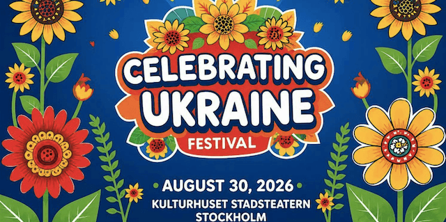 Celebrating Ukraine à Stockholm