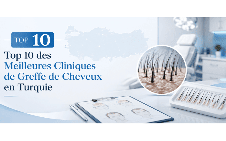Top 10 des Meilleures Cliniques de Greffe de Cheveux en Turquie 2026